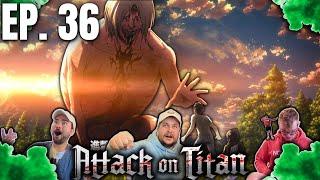 Attack On Titan FINALE REACTION  2x12  SCREAM