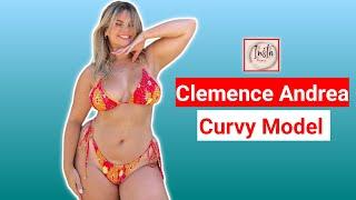 Clemence Andrea Empowering Curves  Fashion Icon Brand Ambassador & Inspiring Biography