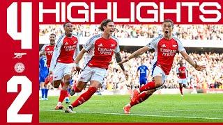 A BIG WIN   HIGHLIGHTS  Arsenal vs Leicester City 4-2  Martinelli Trossard x2 Havertz  PL