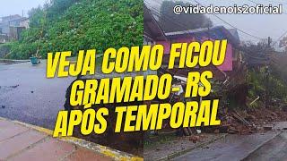 VEJA COMO ESTA GRAMADO E CANELA - RS  TEMPORAL  DESASTRE NO RIO GRANDE DO SUL #gramado #canela