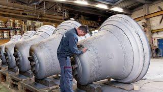 Amazing Way They Produce Gigantic Bells in Foundry