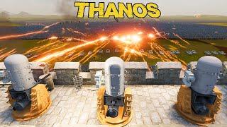 100 PHALANX Protect FORTRESS FROM THANOS ARMY  Ultimate Epic Battle Simulator 2 UEBS 2