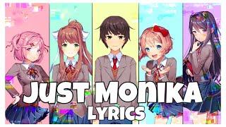 JUST MONIKA A DDLC Song Lyrics Video Music by Random Encounters