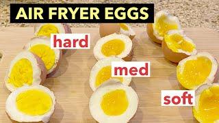 HOW TO COOK HARDBOILED EGGS IN NINJA AIR FRYER  300 DEGREES