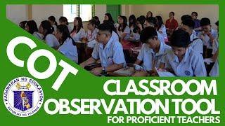 Classroom Observation Tool for Proficient Teachers