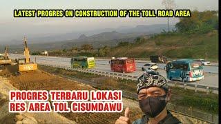 SITUASI TERKINI ⁉️LOKASI RES AREA TOL CISUMDAWULATEST PROGRES ON CONSTRUCTION OF THE TOLL ROAD AREA