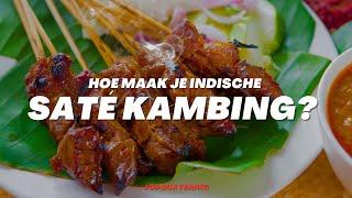 Hoe maak je Saté Kambing? Indisch saté gerecht