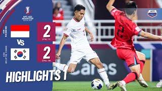 HIGHLIGHTS INDONESIA VS KOREA SELATAN  QF AFC U23 ASIAN CUP QATAR 2024