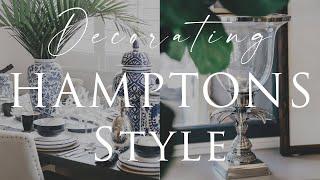 HOW TO Decorate HAMPTONS Style Homes  Our Top 10 Insider Design Tips