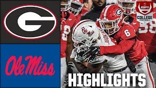 Georgia Bulldogs vs. Ole Miss Rebels  Full Game Highlights