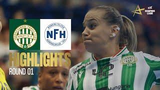 FTC-Rail Cargo Hungaria  Nykøbing Falster Håndbold  Round 1  EHF Champions League Women 202425