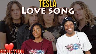 First Time Hearing Tesla - “Love Song” Reaction  Asia and BJ