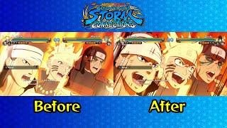 Naruto Storm Connections - Team Ashura Ultimate Jutsu Before & After Update Comparison