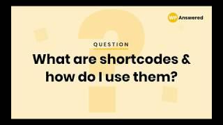 WordPress Shortcode Tutorial  How & Why to Use Shortcodes