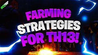 TH13 EASY DARK ELIXIR FARMING STRATEGIES - Clash Of Clans