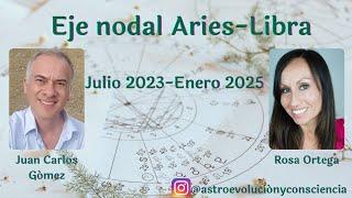 El cambio de eje nodal a Aries - Libra por casas