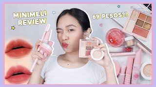 MURANG MAKEUP SA SHOPEE? MINIMELI REVIEW  phonycore 2021 Philippines