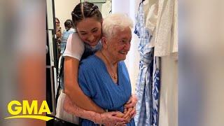 Woman helps her 97-year-old great-grandmother feel beautiful again