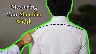 How to Measure Shoulder Width for the Perfect Mens Shirt Fit