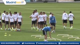 Real Madrid Training Before Derby vs Atletico de Madrid