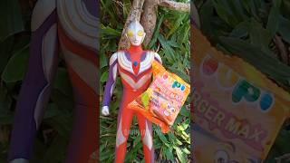 Ultraman Tiga Ketahuan Ambil Permen Yupi Burger Ultraman Trigger #shorts #ultraman #lucu #drama #fyp