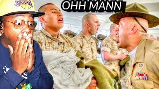 I JUST SAW What New Marine Corps Recruits Go Through In Boot Camp OMG REACTS