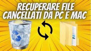 Come recuperare file cancellati dal PCMAC dopo aver svuotato il cestino e da memorie esterne