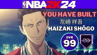 PAUL GEORGE BUILD??  NBA 2K24 SHOUGO HAIZAKI BUILD  KUROKO NO BASKET 2K24