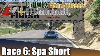 SAGTC Season 7 - Race 6 Spa Short Full race GTA V