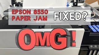 Epson 8550 #Paperjam #dtfprinter