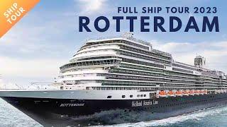 #ADShip Visit Holland America Rotterdam Full Walkthrough TOUR 2023