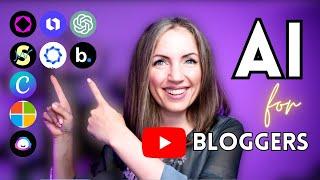 I tried 100+ AI tools for YouTube bloggers... Here are the BEST  #ai #aitools #blogging