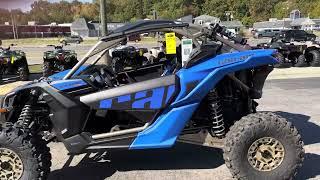 2024 Can-Am Maverick X3 X RS Turbo RR in Dazzling Blue