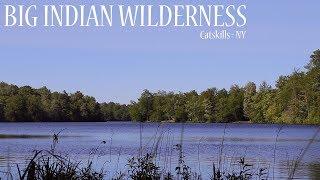 Big Indian Wilderness Tent Camping - Catskill Mountains NY Solo Backpacking Trip