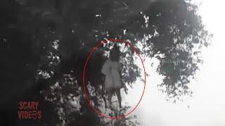 This Video Will Give You More Nightmares  Ghost Hanging on a tree