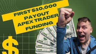 My First $10000 Payout from Apex Trader Funding - NQ Futures Day Trading