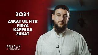 ZAKAT - ZAKATUL FITR - FIDYA - KAFFARA - RAMADAN 2021