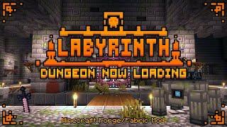 Dungeon Now Loading 1%  The Labyrinth Minecraft Mod Showcase