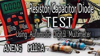 ANENG M118A digital multimeterresistorcapacitordiode test reviewsulit nga ba Vinz86TV
