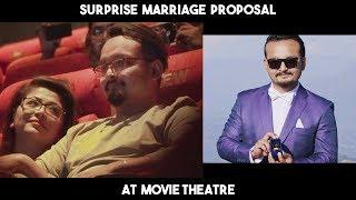 Surprise Marriage Proposal At Movie Theatre  NEPAL 