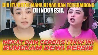 NEKAT DAN CERDAS  TKW SINGAPURA INI BUNGKAM MULUT DEWI PERSIK -  FANS DP KEBAKARAN JENGGOT