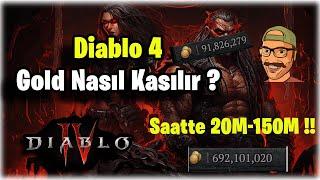 Diablo 4 Gold Nasıl Kasılır ? Saatte 20m ila 150m arası kasma taktikleri