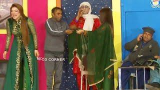 Amjad Rana with Nida Khan and Zulfi  Comedy Clip  Stage Drama 2022  Punjabi Stage Drama