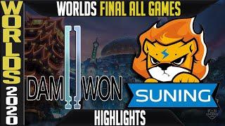 DWG vs SN Highlights ALL GAMES  GRAND FINAL Worlds 2020 Playoffs  Damwon Gaming vs Suning