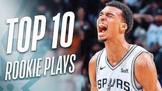 Victor Wembanyamas Top 10 Rookie Season Plays 