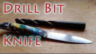 How to Forge a Carving Knife From a Drill bit - part 1