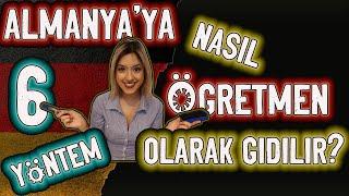 Almanyaya Nasıl Öğretmen Olarak Gidilir? Almanyada Öğretmenlik