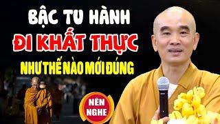 BẬC TU HÀNH ĐI KHẤT THỰC Như Thế Nào Là Đúng - Không Phải Ai Cũng Biết Điều Này  Thầy Tuệ Hải