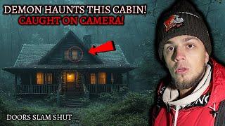 The SCARIEST Video Ever Recorded - Scary DEMON Haunts This Cabin Caught on Camera Full Movie