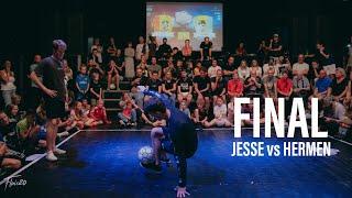 Hermen vs Jesse - Final  Dutch Championship Freestyle Football 2023